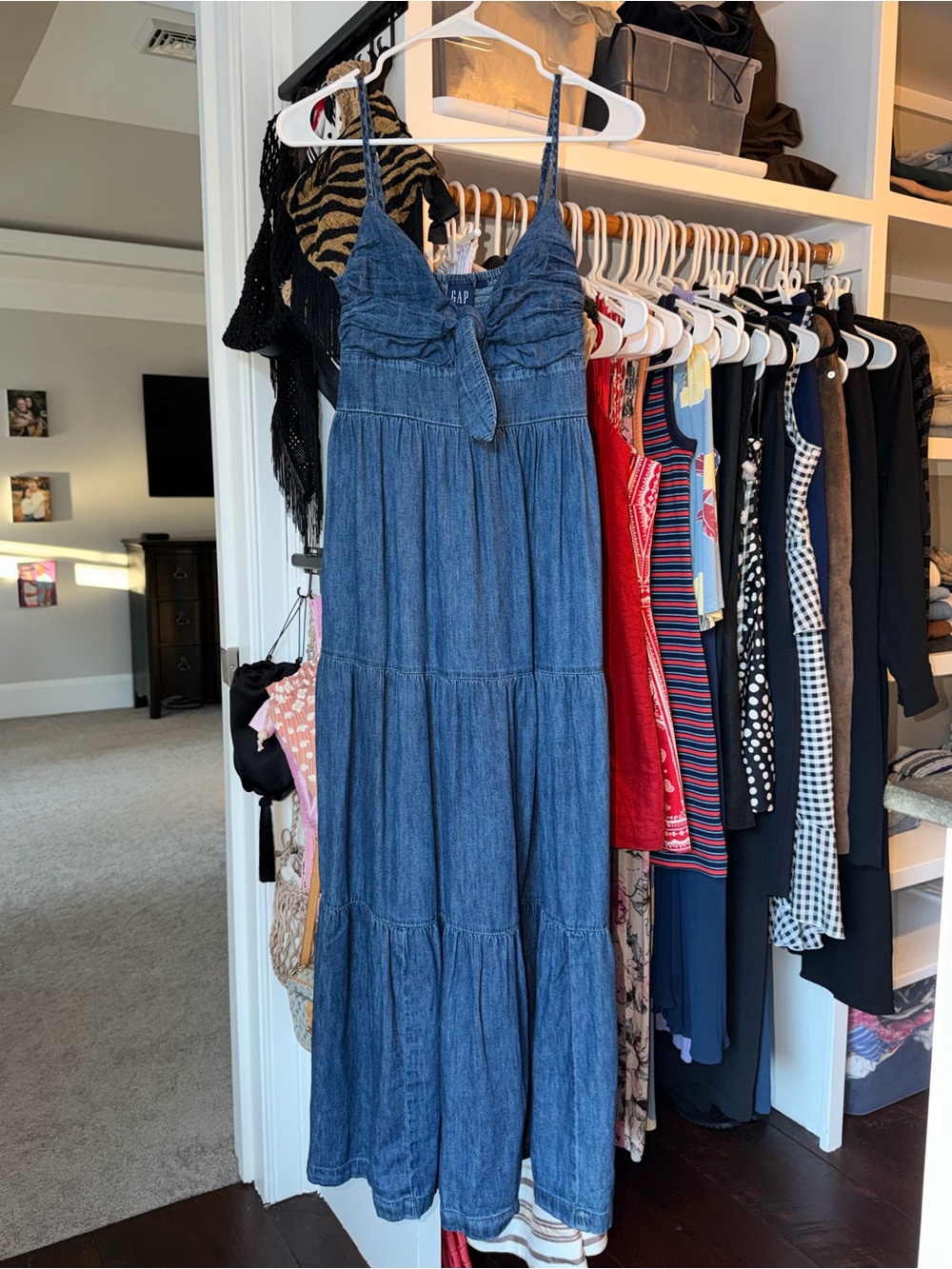 Denim Maxi Dress